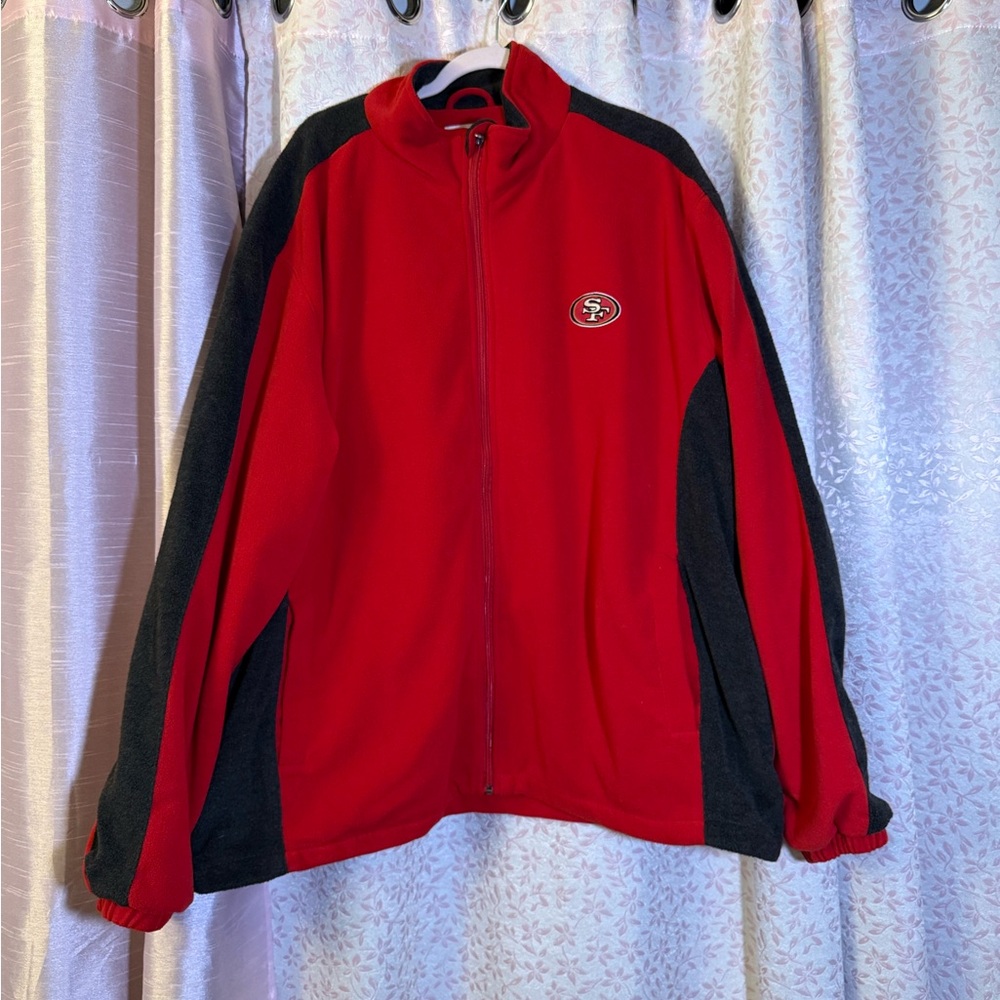 NFL Red and Black Team Jacket
